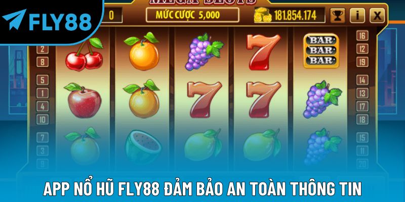 App nổ hũ Fly88 đảm bảo an toàn thông tin