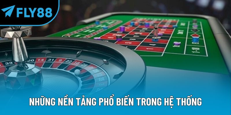 Những nền tảng phổ biến trong hệ thống